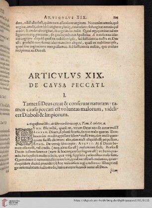 XIX. De Cavsa Peccati