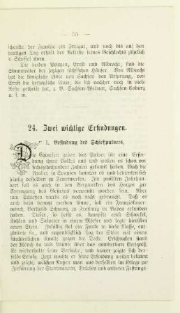 24. Zwei wichtige Erfindungen