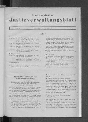 Bestimmungen über die Aufbewahrungsfristen für Akten, Register und Urkunden bei den Justizbehörden