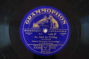 Am Bach im Frühling : Lied / (Schubert)