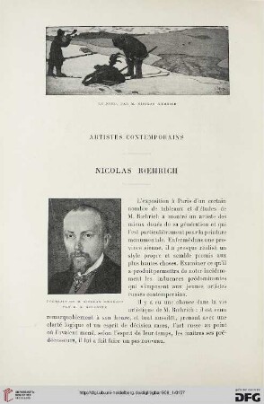 3. Pér. 39.1908: Nicolas Rœhrich : artistes contemporains