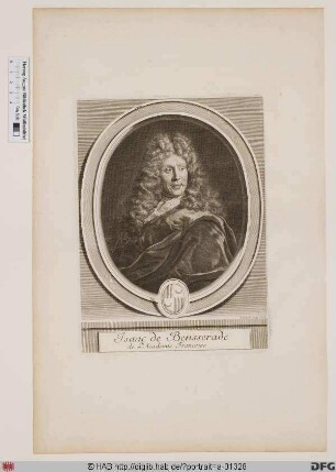 Bildnis Isaac de Benserade