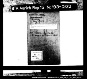 Die Versetzung des Regierungsassessors Roether von Aurich nach Liegnitz