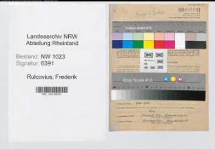 Entnazifizierung Frederik Rulcovius , geb. 11.09.1904 (Schlosser)
