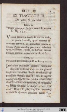 Ex Tractatu III.
