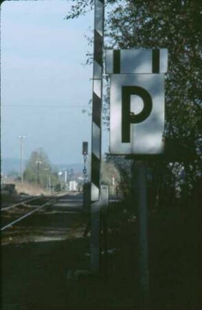 Eschenbach Wartehalle Bahnsteig BÜ-Signal Pfeifsignal