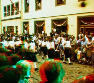 Bergparade (Teil des Festumzugs)