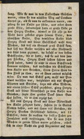 30-33, Wie Herzog Ernst mit seinen Rittern vom Land schied...