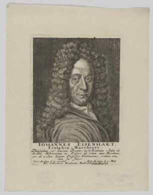 Bildnis des Iohannes Eisenhart