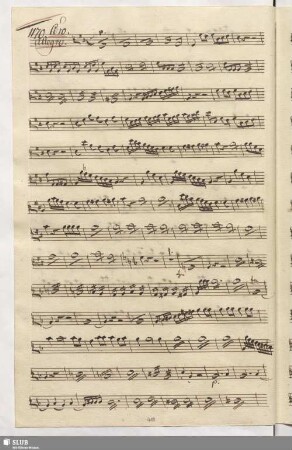 1170. Coro: Voga vicina e la Sponda / Naumann, J.G.