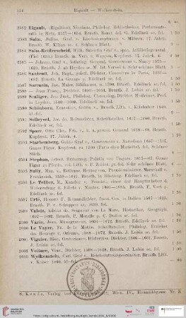 [Rigault-Wolkenstein] (Nr. 2582- 2603)