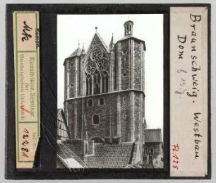 Braunschweig: Dom, Westbau