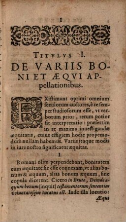 De Iure Et Aequitate Disputatio Forensis : Secundum quam Civilis disciplina cum in Scholis, tum in Iudiciis recte tractari potest
