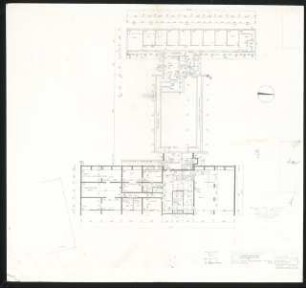 Studentenwohnheim Siegmundshof West, Berlin-Tiergarten: Grundriss Kellergeschoss M 1:100