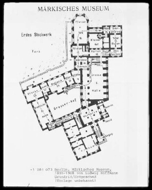Berlin, Märkisches Museum, 1899/1908 von Ludwig Hoffmann, Erdgeschoss
