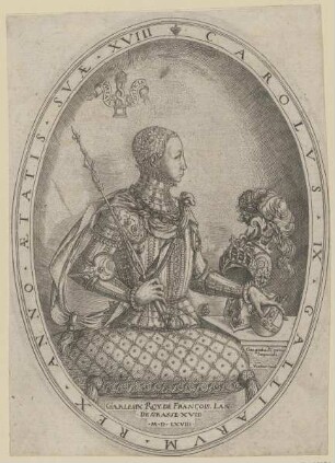 Bildnis des Carolvs IX Galliarvm