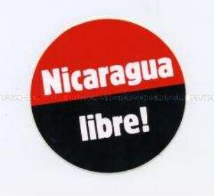 Aufkleber für Freiheit für Nicaragua