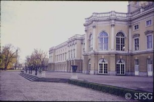 Berlin, Schloss Charlottenburg, Blick auf die Gartenfront.