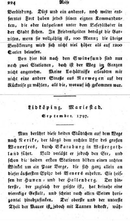 Lidköping. Mariestad. (Sept. 1797.)