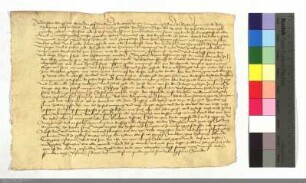 Johann Schenck, Voigt des D.O. zu Marburg, wind zu Kirchhain als Komthur eingesetzt, wobei seine Rechte u. Pflichten festgesetzt werden.