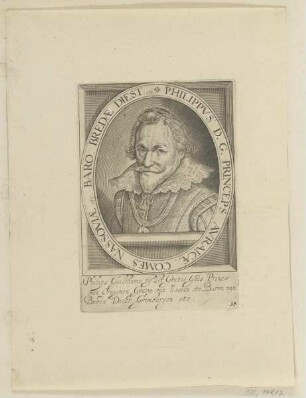 Bildnis des Philipp Wilhelm von Oranien