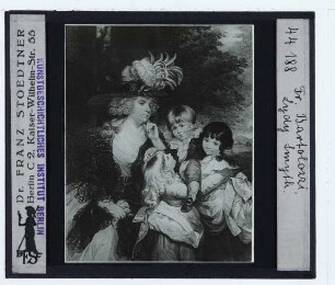 Bartolozzi, Lady Smith: Frauenporträt mit Kindern (Druck)