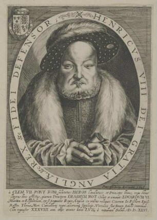 Bildnis des Königs Heinrich VIII.von England