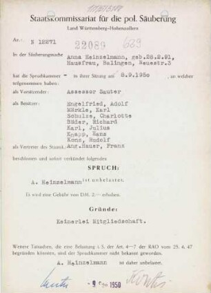 Heinzelmann, Anna