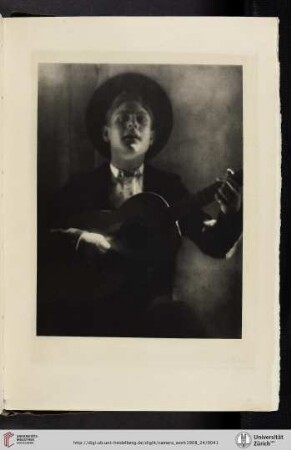 [Baron Adolphe de Meyer, VI. Guitar Player of Seville, photogravure]