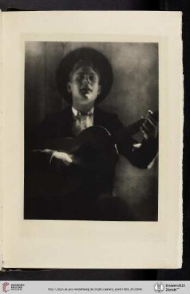 [Baron Adolphe de Meyer, VI. Guitar Player of Seville, photogravure]