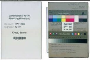 Entnazifizierung Benno Kreys , geb. 11.08.1893 (Blumenbinder)