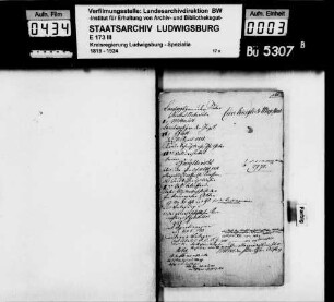 Zehntsachen, Oberamt Neckarsulm