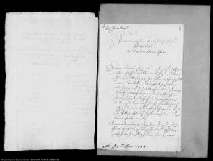 Gesuch des Bäckers H. D. Breitenbach zu Duderstadt, des Metzgers Wissmann und des Häfners (= Töpfer, Ofenbauer) Rühl um Dispens von den Wanderjahren