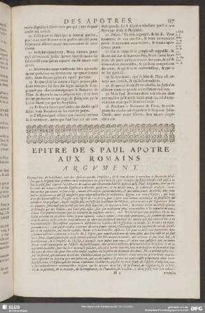 [Les Epitres]