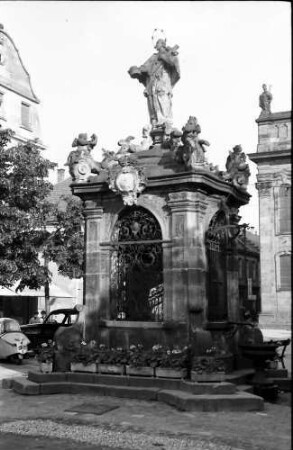 Rastatt: Barockbrunnen