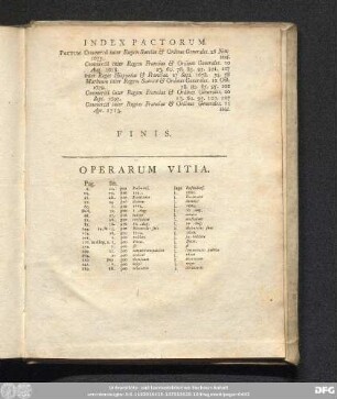 Operarum Vitia.