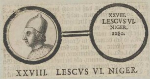 Bildnis von Lescvs VI. Niger, Herzog von Polen