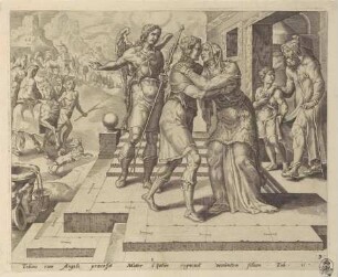 Die Heimkehr von Tobias, Blatt 9 aus der Folge "Die Geschichte von Tobias"