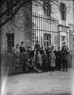 Gruppeportrait mit Rudolf Zimmermann