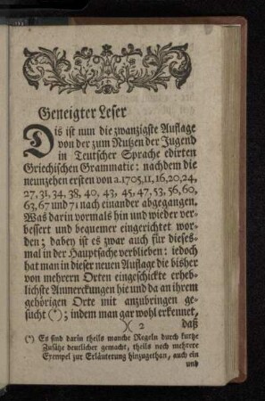 Geneigter Leser