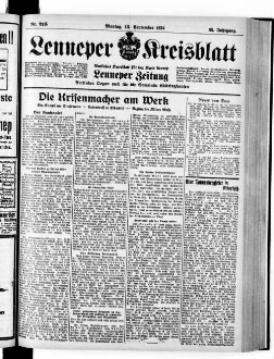 Lenneper Kreisblatt. 1830-1941