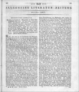 Thucydides: Thucydidis de bello Peloponnesiaco libri octo. Hrsg. v. H. Göller. Leipzig: Cnobloch 1826