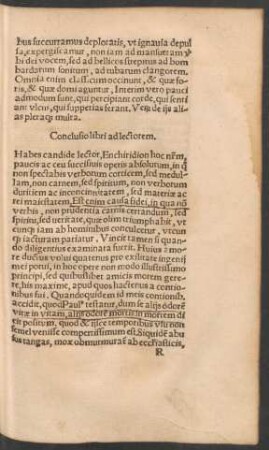 Conclusio libri ad lectorem.