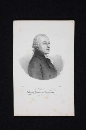 Bildnis des Johann Amadeus Naumann
