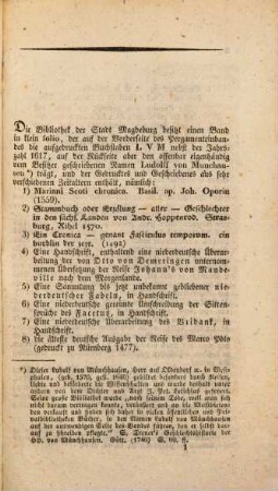 Scherflein zur Förderung der Kenntniß älterer deutscher Mundarten und Schriften. [1] (1832). - 64 S.