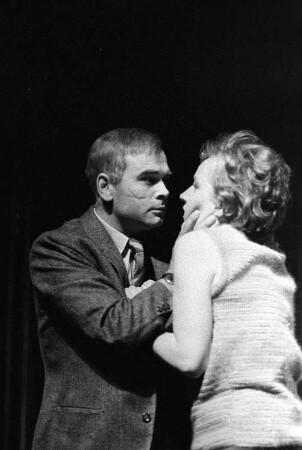 Szenenbilder aus "Affäre Blum" von Erich Engel und R. A. Stemmle. Volksbühne Berlin, 29.05.1961