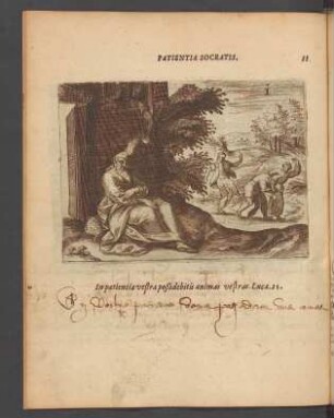 33. Patientia Socratis.