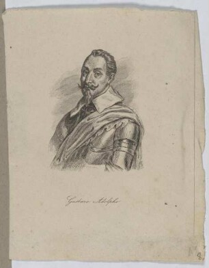Bildnis des Gustave Adolphe, König von Schweden