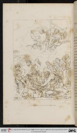 The Martyrdom of St. Stephen. Le Brun