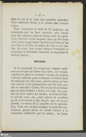 Beurre